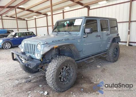 2015 Jeep Wrangler Unlimited Rubicon z USA, uszkodzony, nr VIN 1C4BJWFG3FL605313